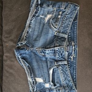 American Eagle Distressed Denim Shorts